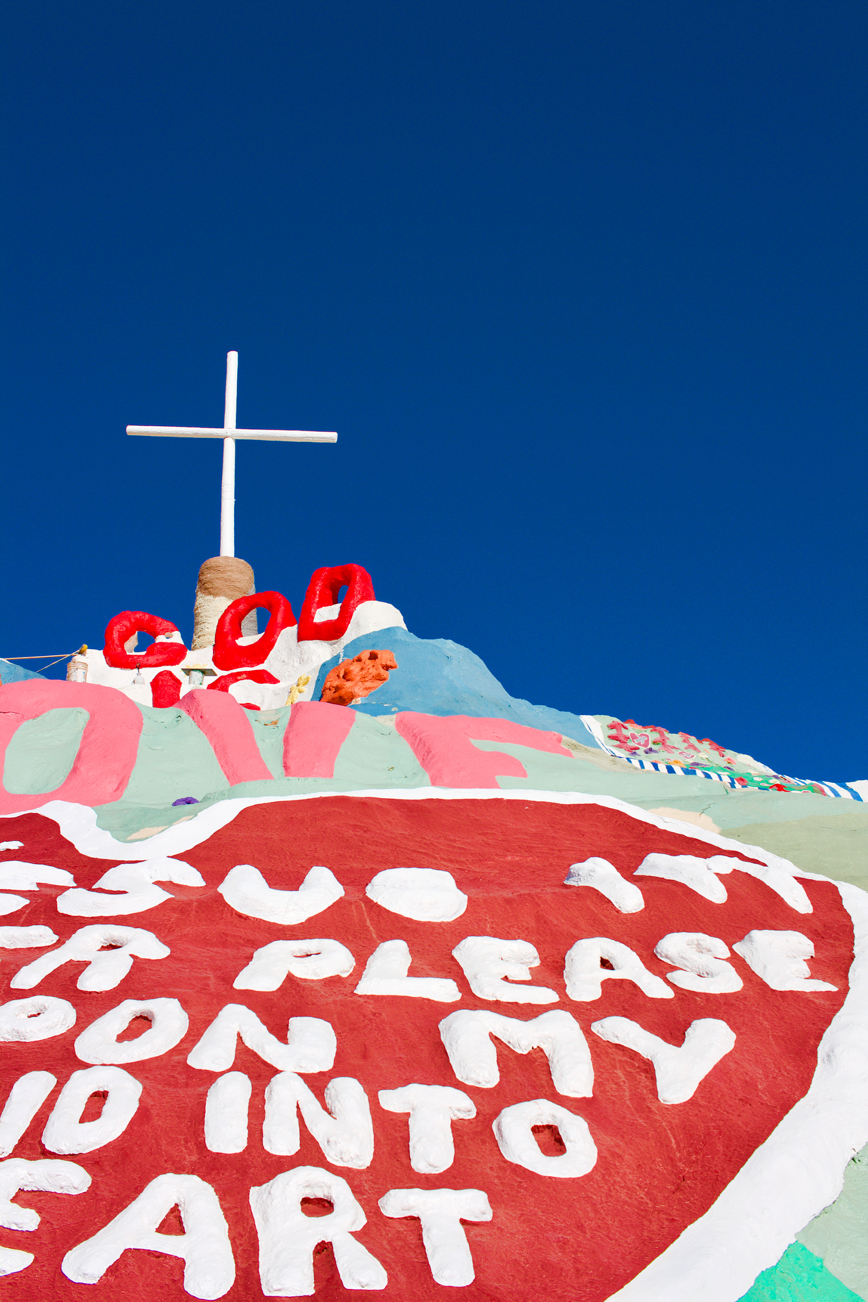 Salvation Mountain, Imperial County, March 2018.