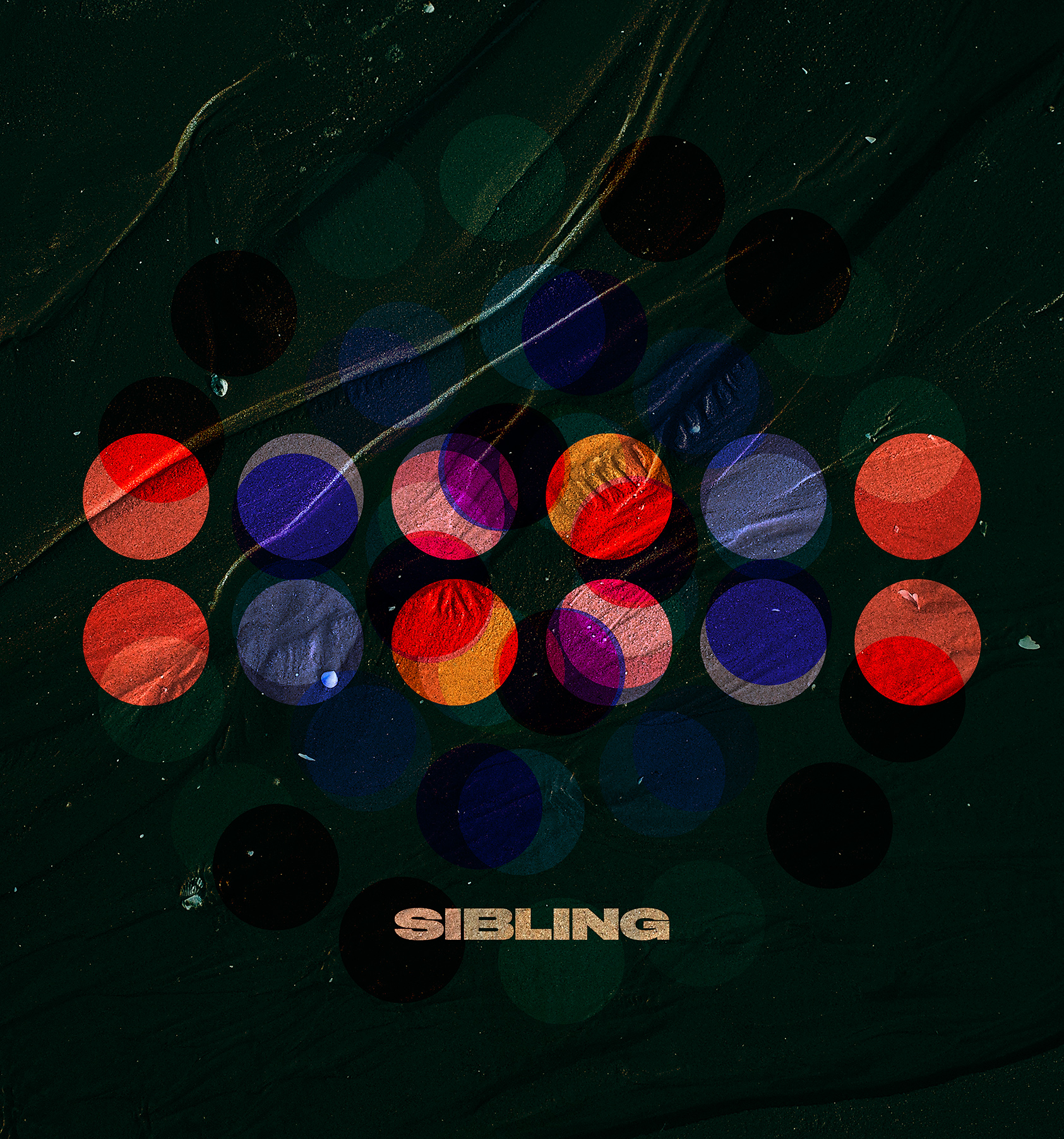 Concept album cover design for SIBLING. August 2019.
